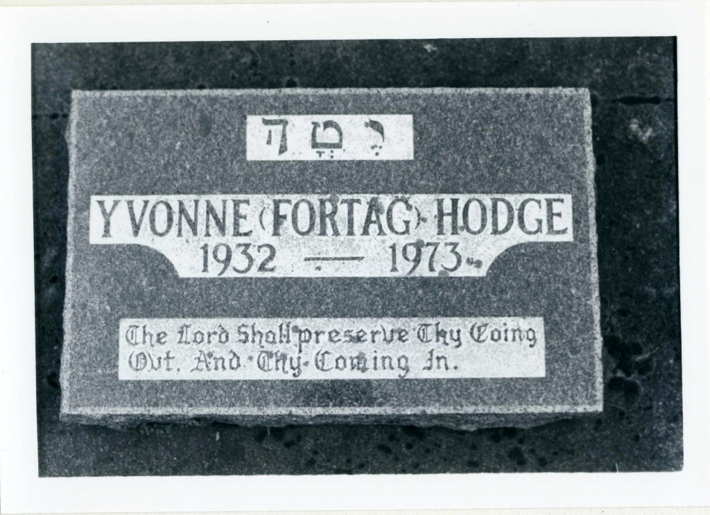 black & white photo of grave marker