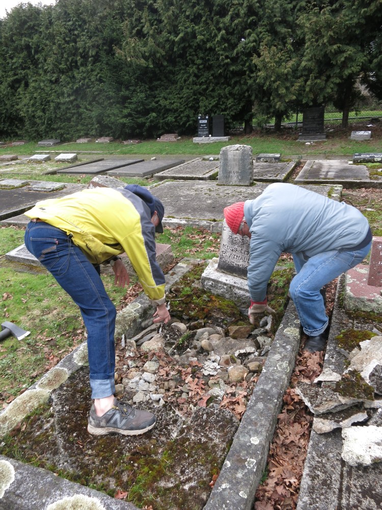 landscaping Maurice Platnauer plot February 22, 2026