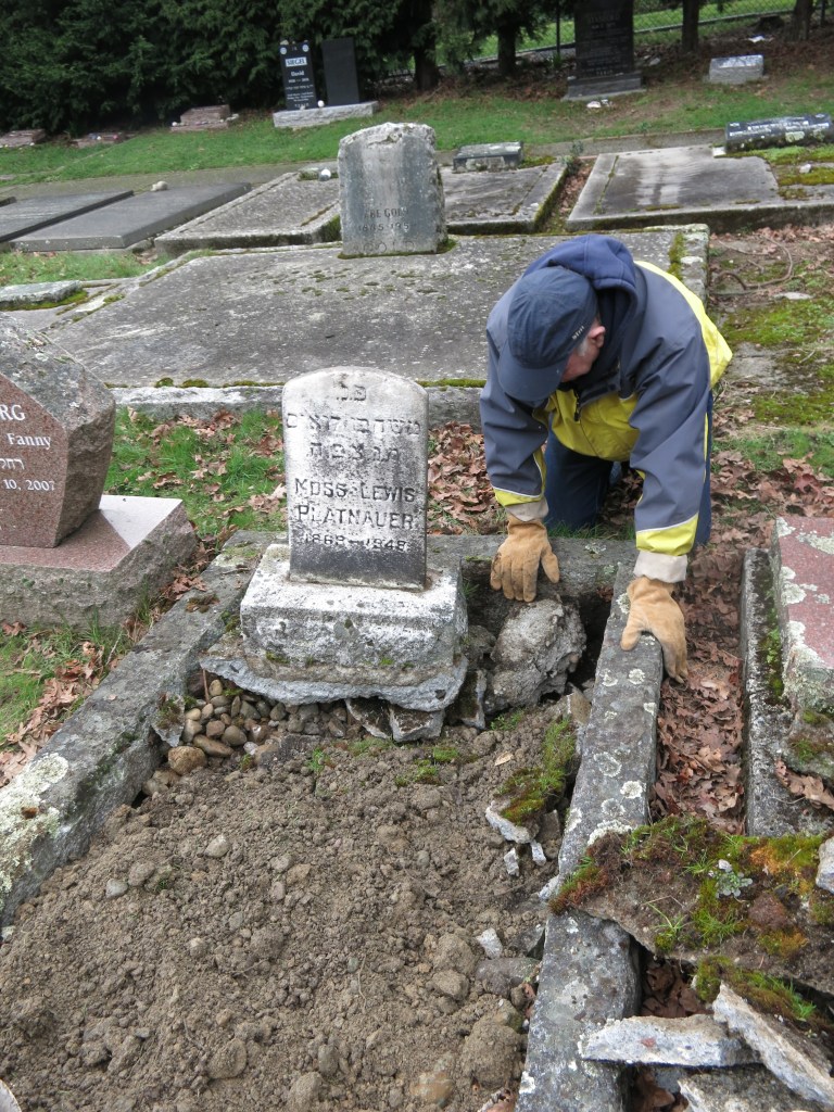 landscaping Maurice Platnauer plot February 22, 2026
