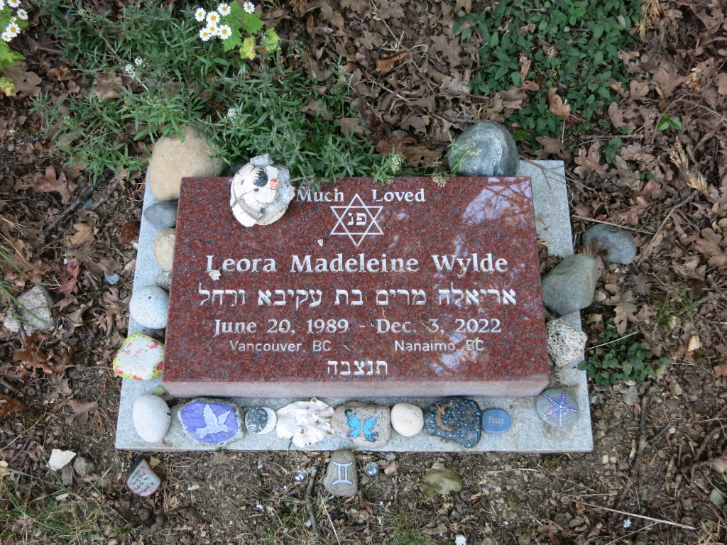gravestone for Leora Wylde June, 2026
