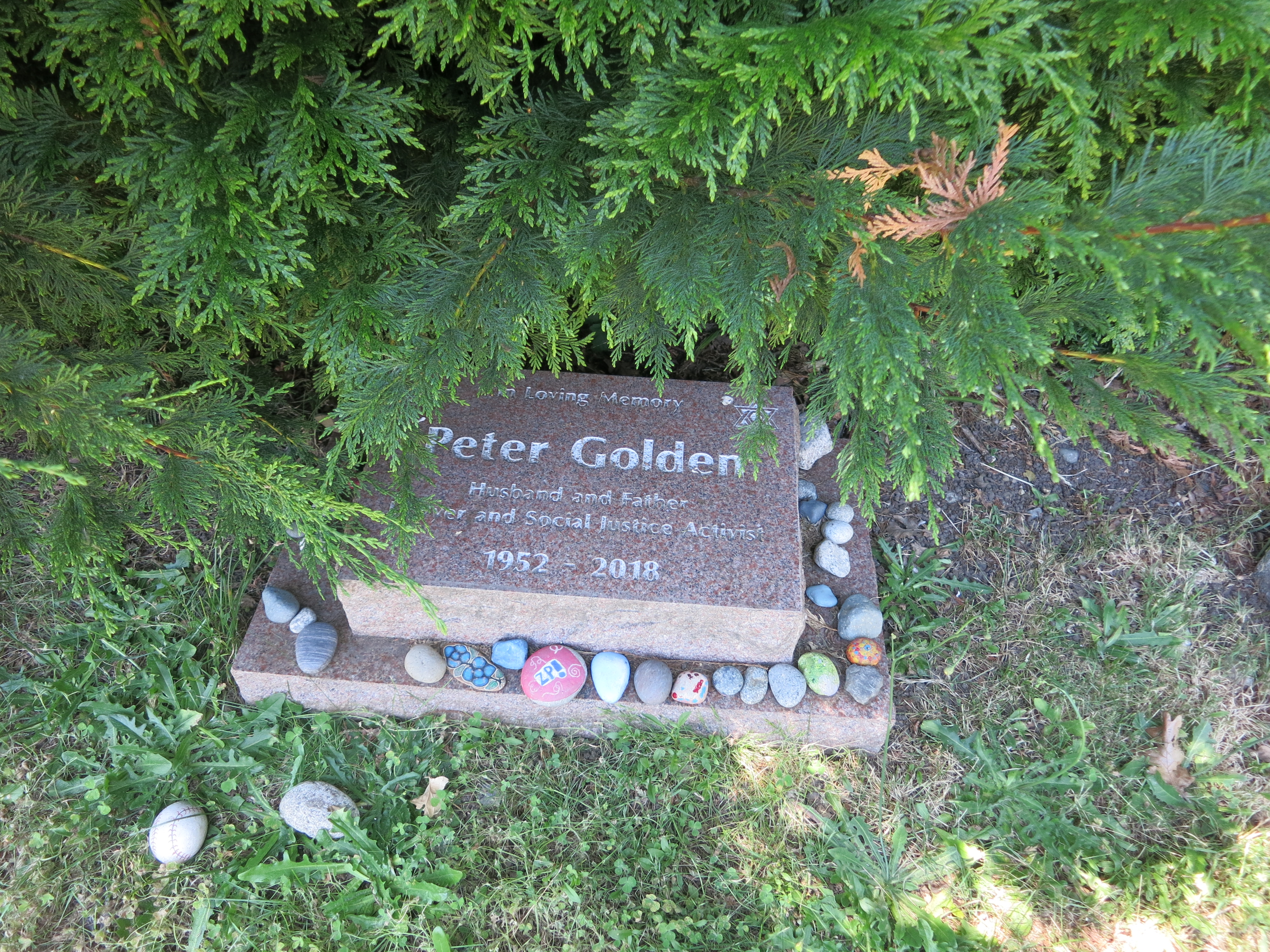Peter Golden gravesite June 2026