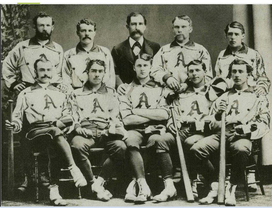 Jack Levy and the Alkis Baseball Team