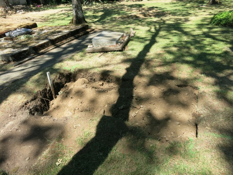Stan Fisher grave June, 2026