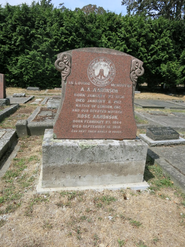 Aaronson WOW monument work complete August, 2026