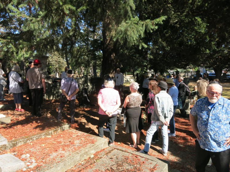The unveiling of the Monument of the 36