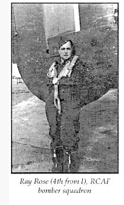 Ray Rose in the RCAF